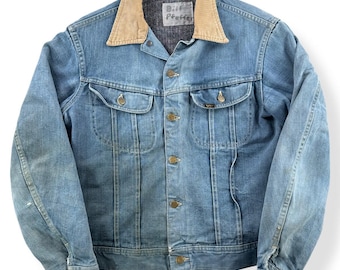 ULTRA RARE Vintage Lee Rider Denim Jacket 101-J / 1948-1953