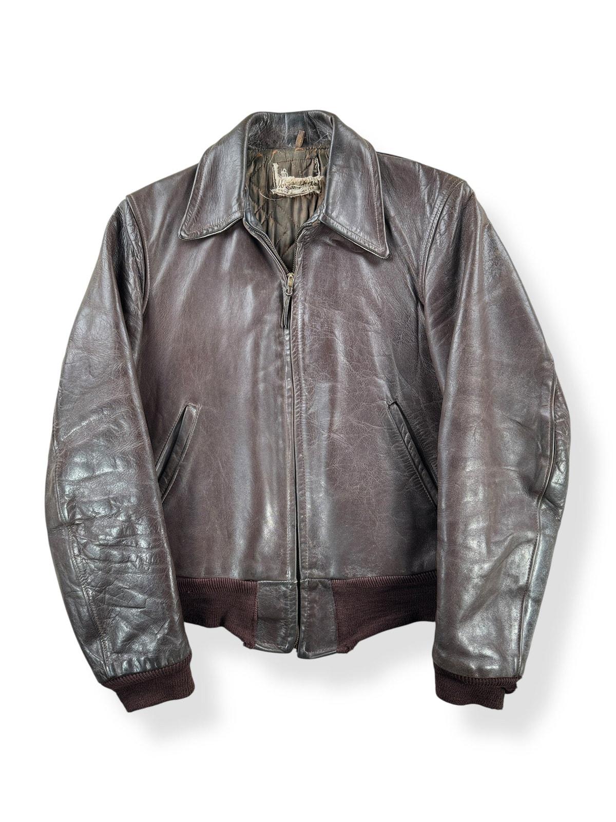 50s leather jacket - Etsy 日本