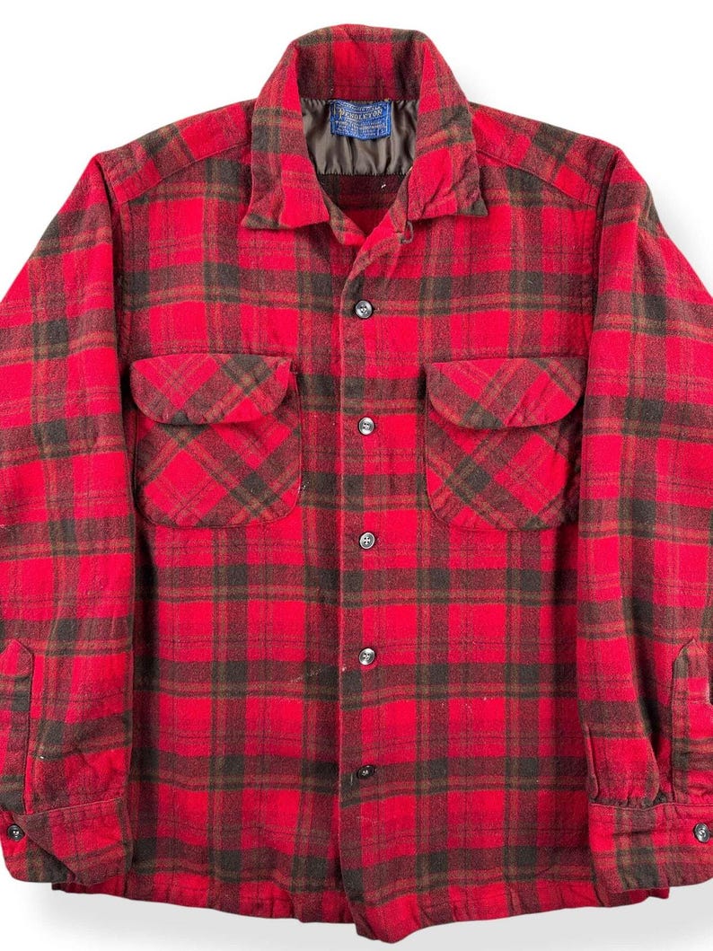 Vintage 50er/60er Jahre Pendleton Boardshirt Gr. S Bild 2