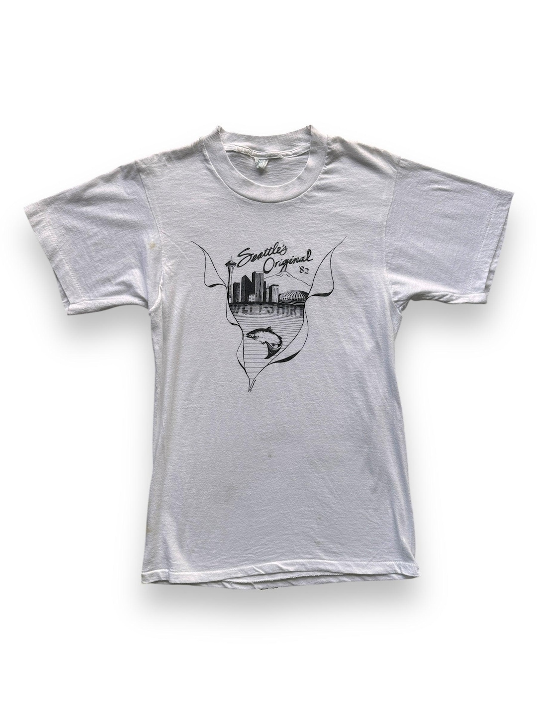 VINTAGE T-SHIRTS ヴィンテージTシャツ Vintage 1982 Seattle Wet T-shirt Tee SZ XS - Etsy