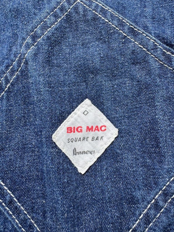 Vintage Atomic P Era Penney's Big Mac Denim Overalls W35 - Etsy