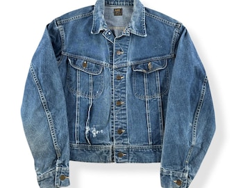Vintage 70s: Rare Lee 101-J Denim Jacket - Union Made in USA