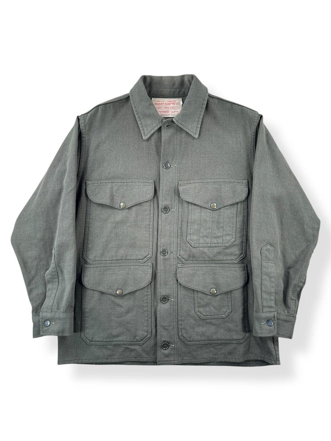 Vintage Union Made Filson Forestry Cloth Jacket SZ M - Etsy