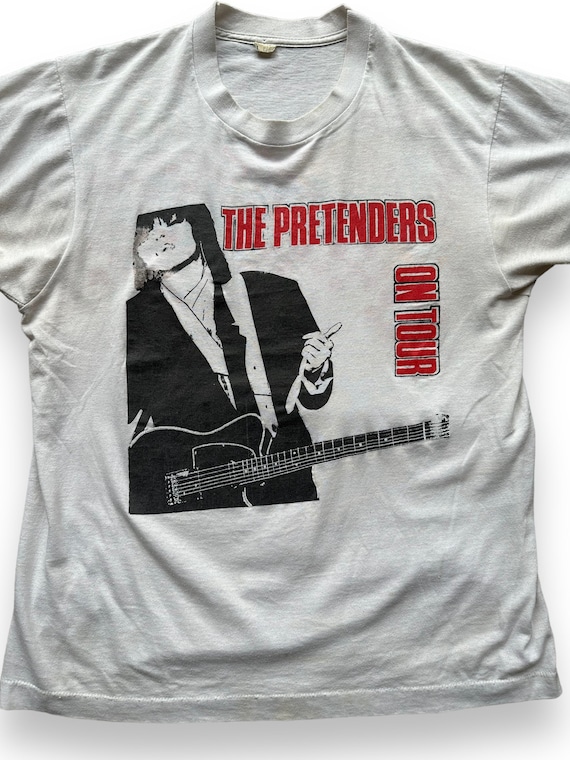 Vintage Pretenders On Tour Bootleg Tee SZ L |  Bar