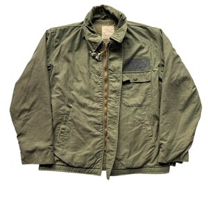 Vintage A-2 Cold Weather Deck Jacket SZ L - Etsy
