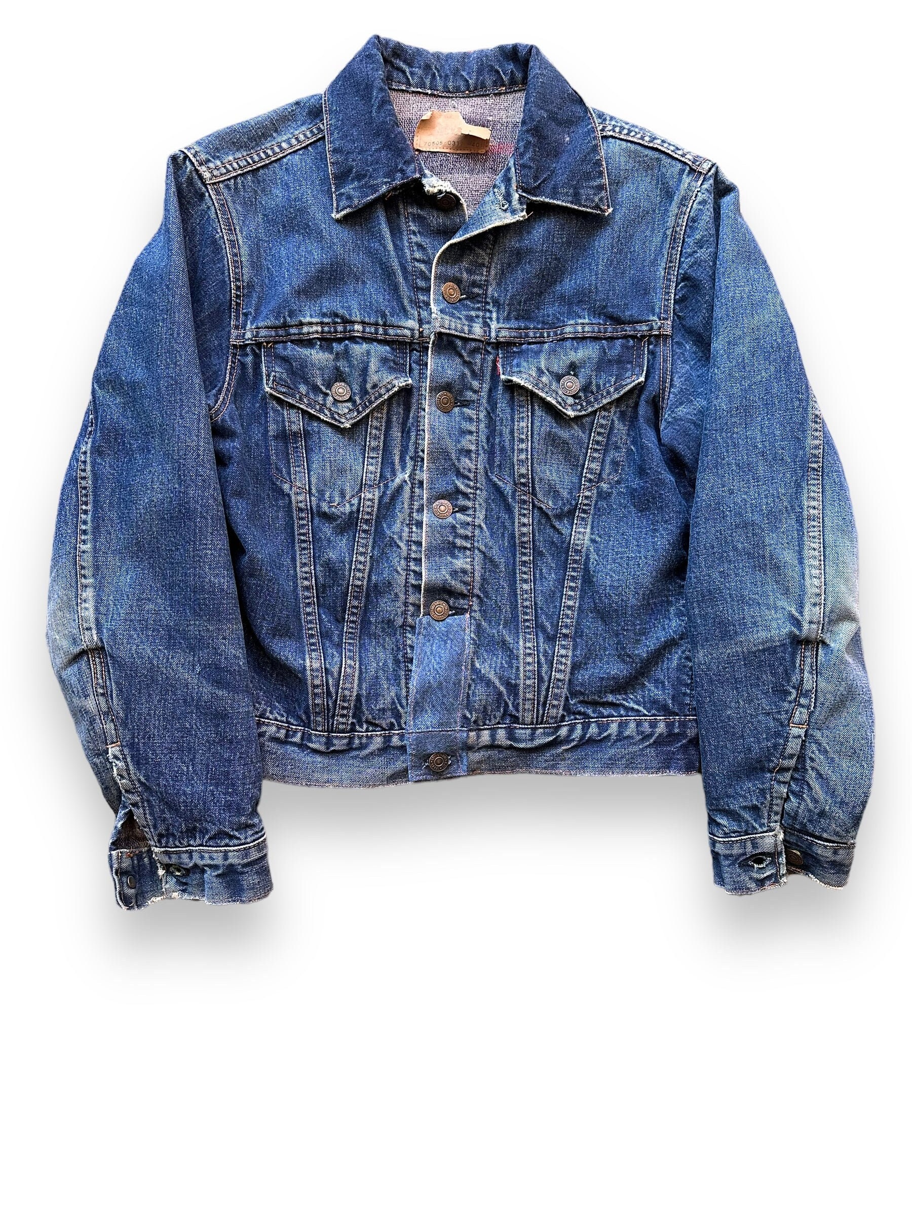 M52 Levi's　BigE 70505 4th Levi Strauss & Co. - 70505 Big E Denim Jacket 4th Type
