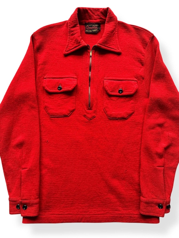ヴィンテージ レッド デュオフォールド スポーツマンズ ダブレット SZ