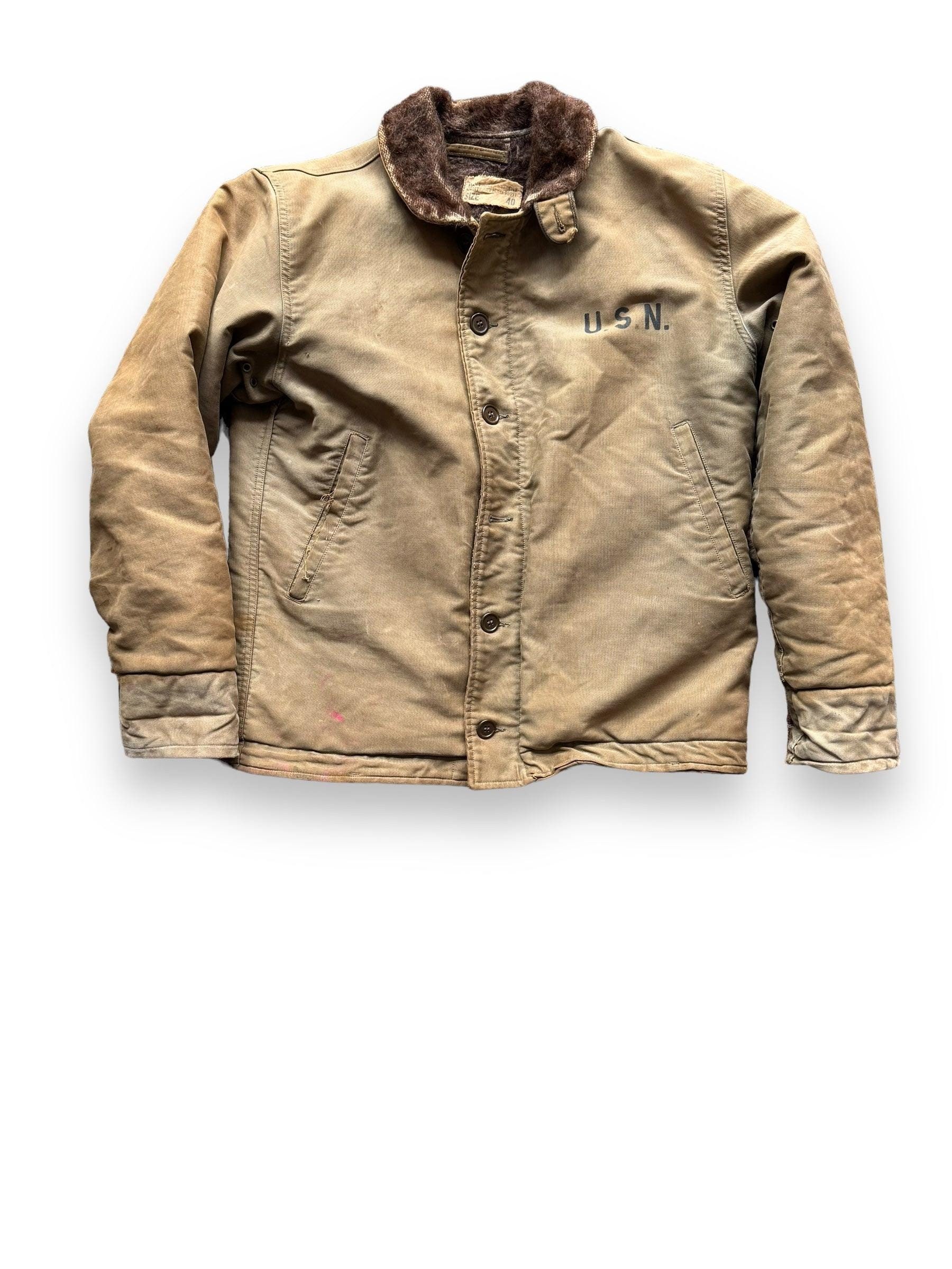 Vintage 1944 1st Pattern WWII USN N-1 Deck Jacket SZ 40 - Etsy