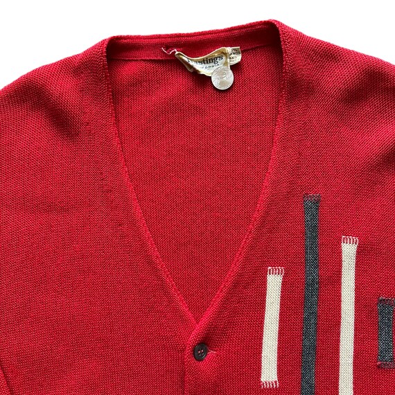 Vintage Hastings Red Wool Cardigan | Seattle Vint… - image 8