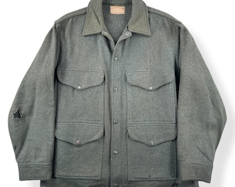 Vintage Filson Wolle/Nylon-Mischung Jacke SZ L wie besehen