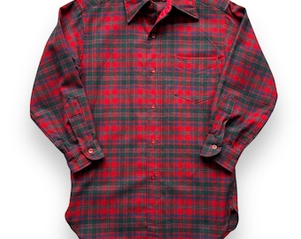 Vintage Pendleton Tartan Karo Flanell Gr. S