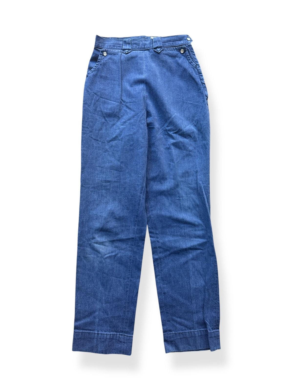 Vintage Lee Frontier Lady Side Zip Jeans W25 - Etsy