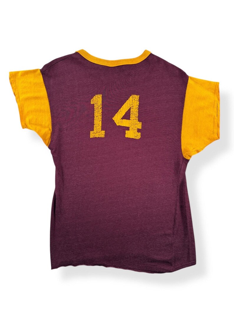 Vintage ISO Metrics Rayon/Cotton Blend Jersey SZ M image 6