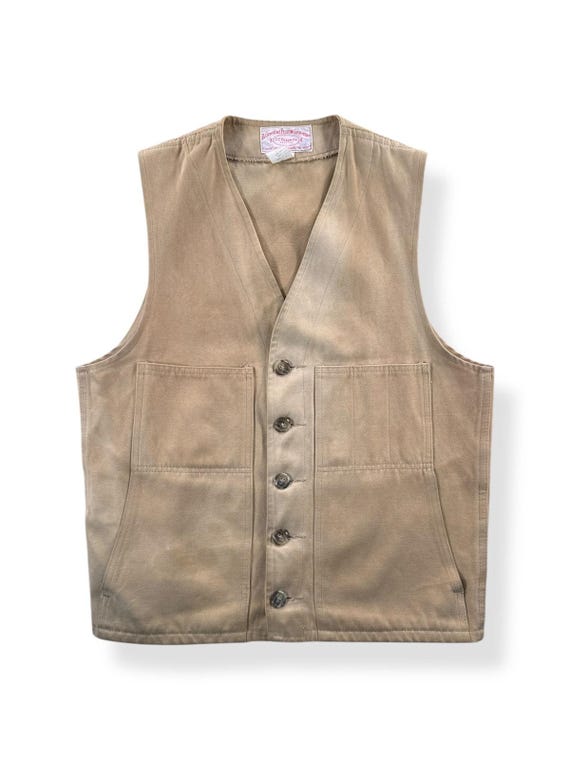FILSON フィルソン モールスキン ベスト 38 Vintage Filson Moleskin Vest SZ 38 - Etsy