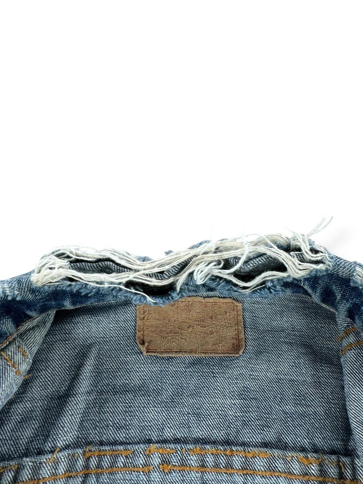 ヴィンテージ ダメージ加工 ビッグE リーバイス タイプ3 ジャケット SZ 