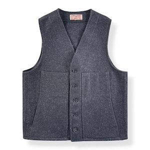 Filson Charcoal Mackinaw-vest 2e MT.M afbeelding 1