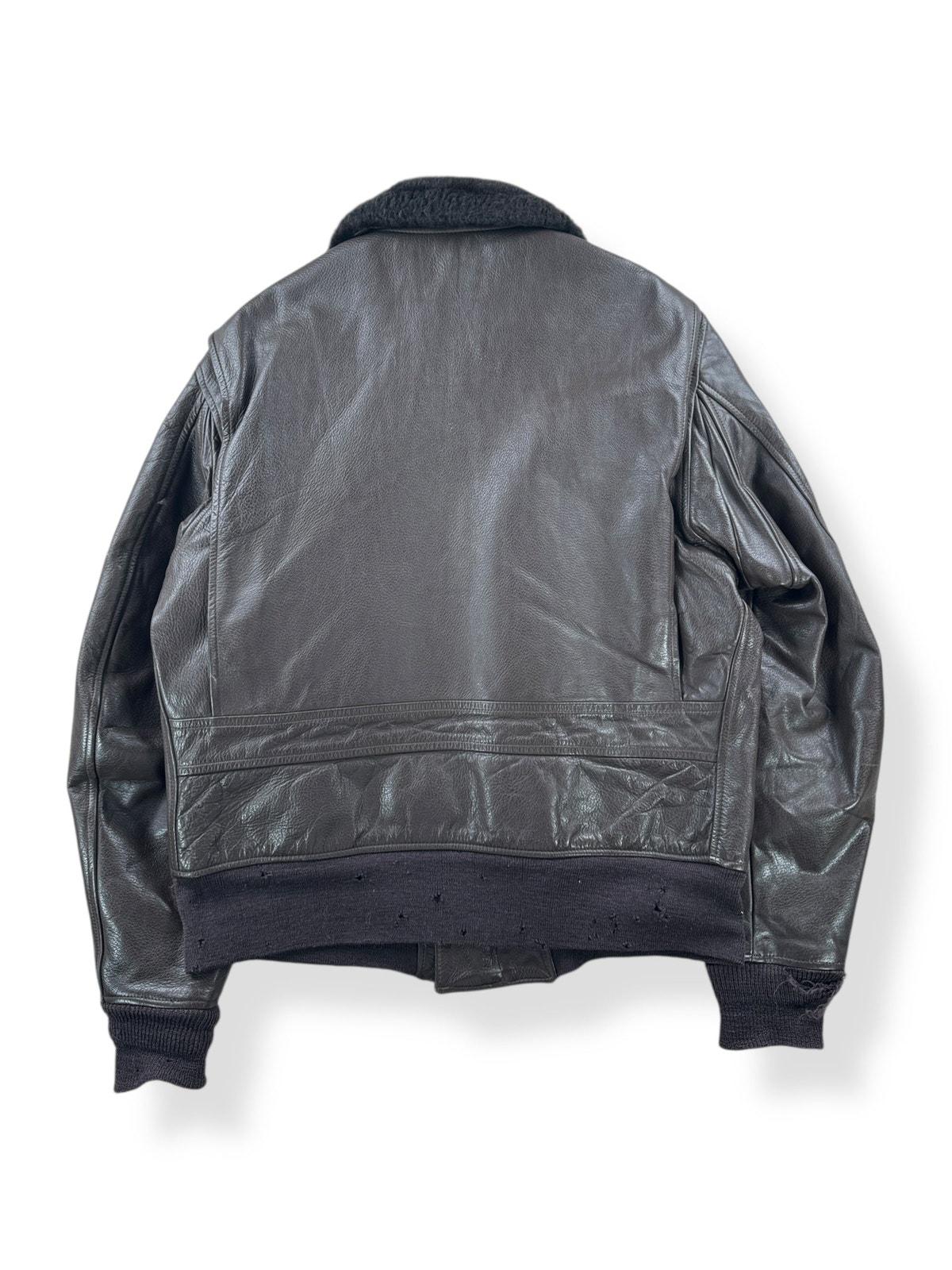 Vintage 1976 USN G-1 Leather Jacket SZ 44 - Etsy