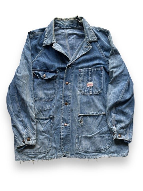 1950s denim chore coat - Gem 1950s denim chore coat - Gem