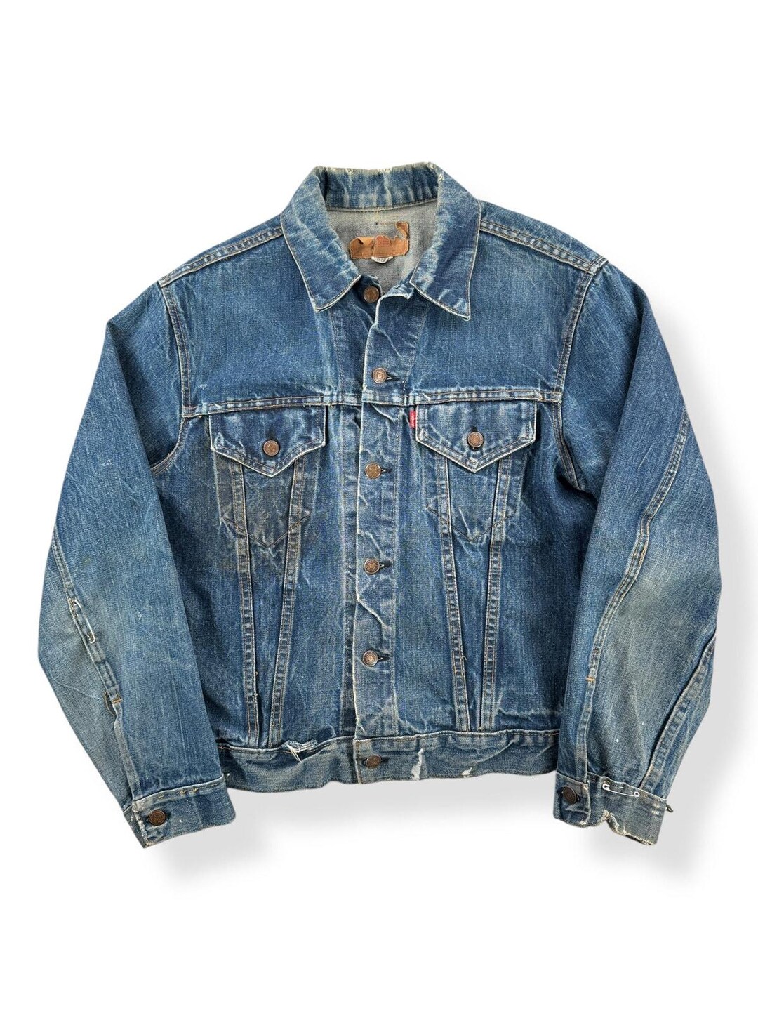 Vintage Big E Levis 70505 Jacket SZ 42 AS IS - Etsy