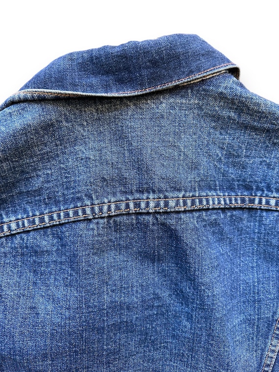 Vintage Levi's Big E Blanket Lined 70505 Denim Jacket SZ 40