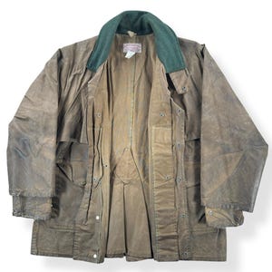 Vintage Filson Tin Cloth Packer Coat SZ 40 image 2