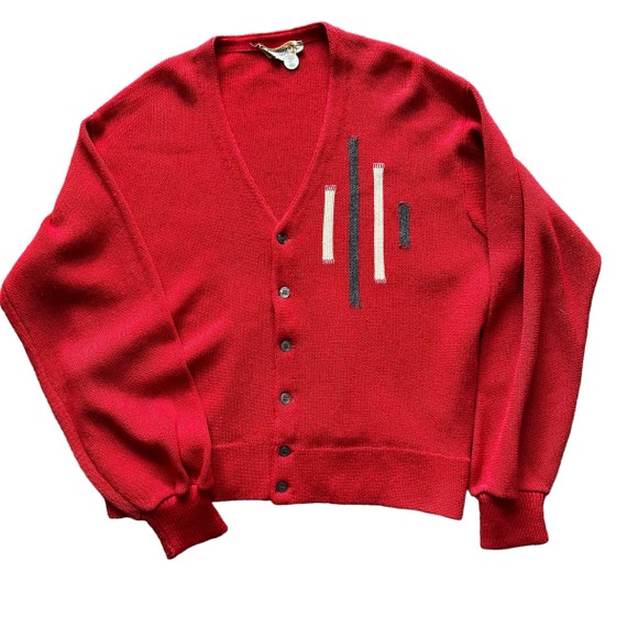 Vintage Hastings Red Wool Cardigan | Seattle Vint… - image 6