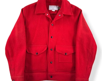 Vintage Filson Scarlet Mackinaw werkjas, maat 40
