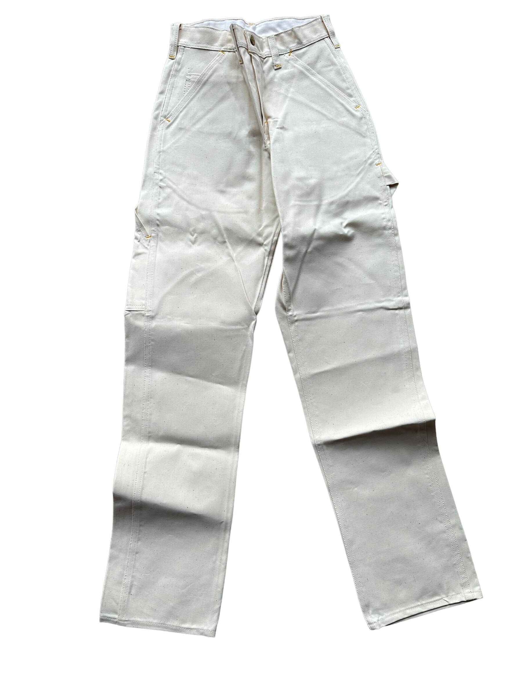 Dickies Carpenter Vintage White Pants - 32 x 34 – Ropa Chidx