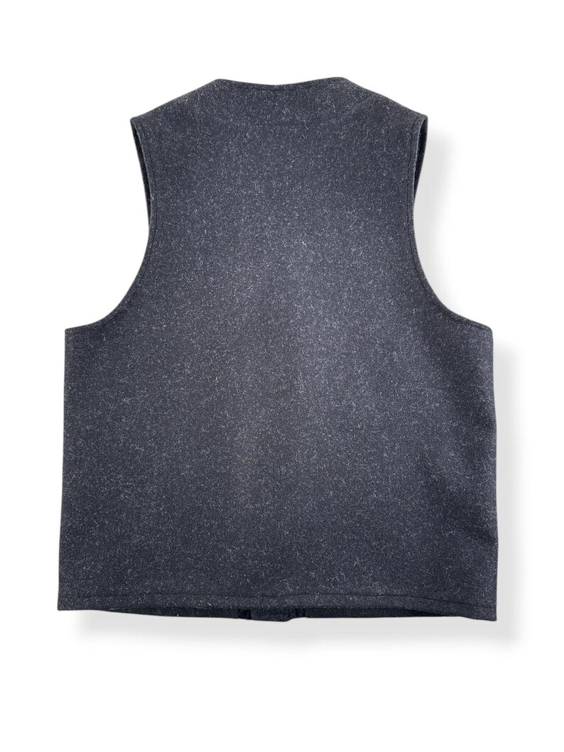 Filson Charcoal Mackinaw-vest 2e MT.M afbeelding 5