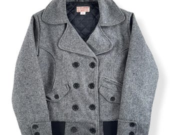 Filson Ladies Herringbone Motorcycle Jacket SZ M