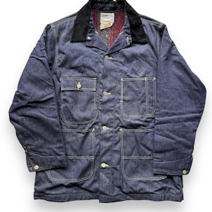 Vintage NOS Stonecutter Denim Chore Coat SZ 44