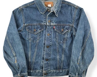 1970s Vintage Levi's #52 Button Stamp Type III Trucker Jacket