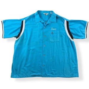 Vintage Big Grace Bowling Shirt SZ XXXL image 2