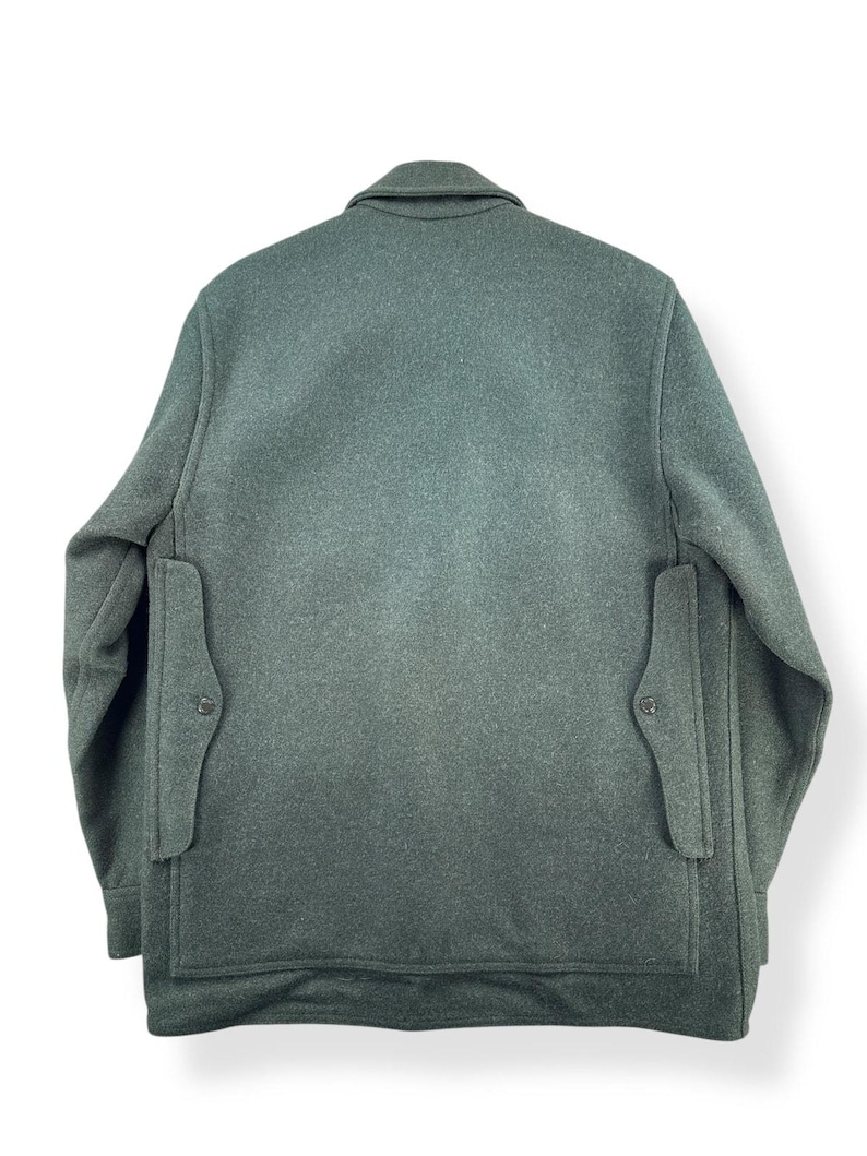Vintage Filson Forest Green Mackinaw Wool Cruiser Jacket SZ 44 image 5
