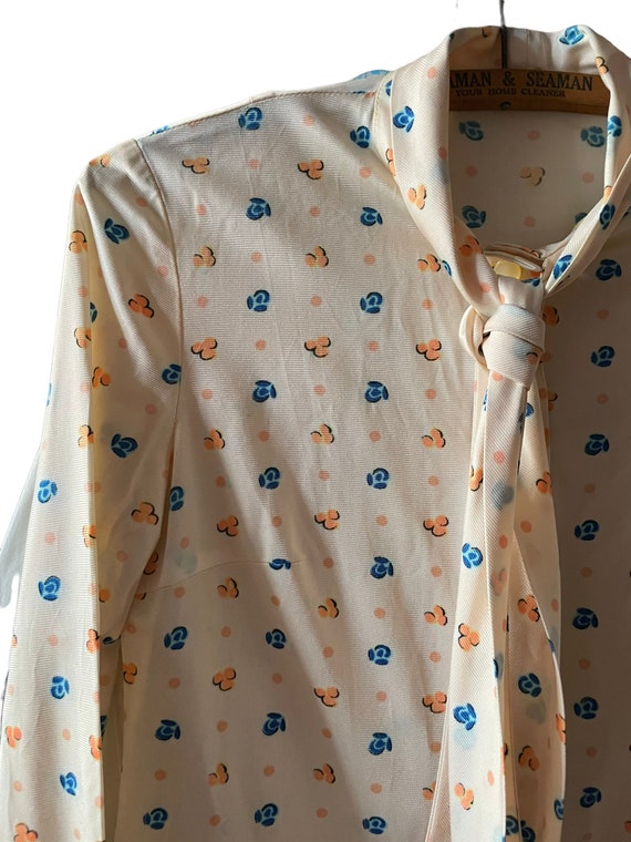 Blusa de rayón vintage de la década de 1940 SZ S / lechuza de Seattle /  ropa vintage de dama de la década de 1940 -  España