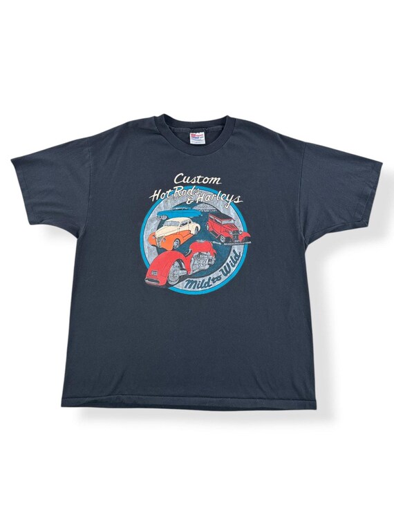 Vintage Hot Rods & Harleys Tacoma Tee SZ XL