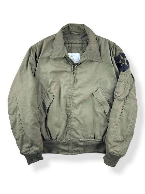 Vintage 90s Era 2nd Infantry Cold Weather Flyers Jack… - Gem