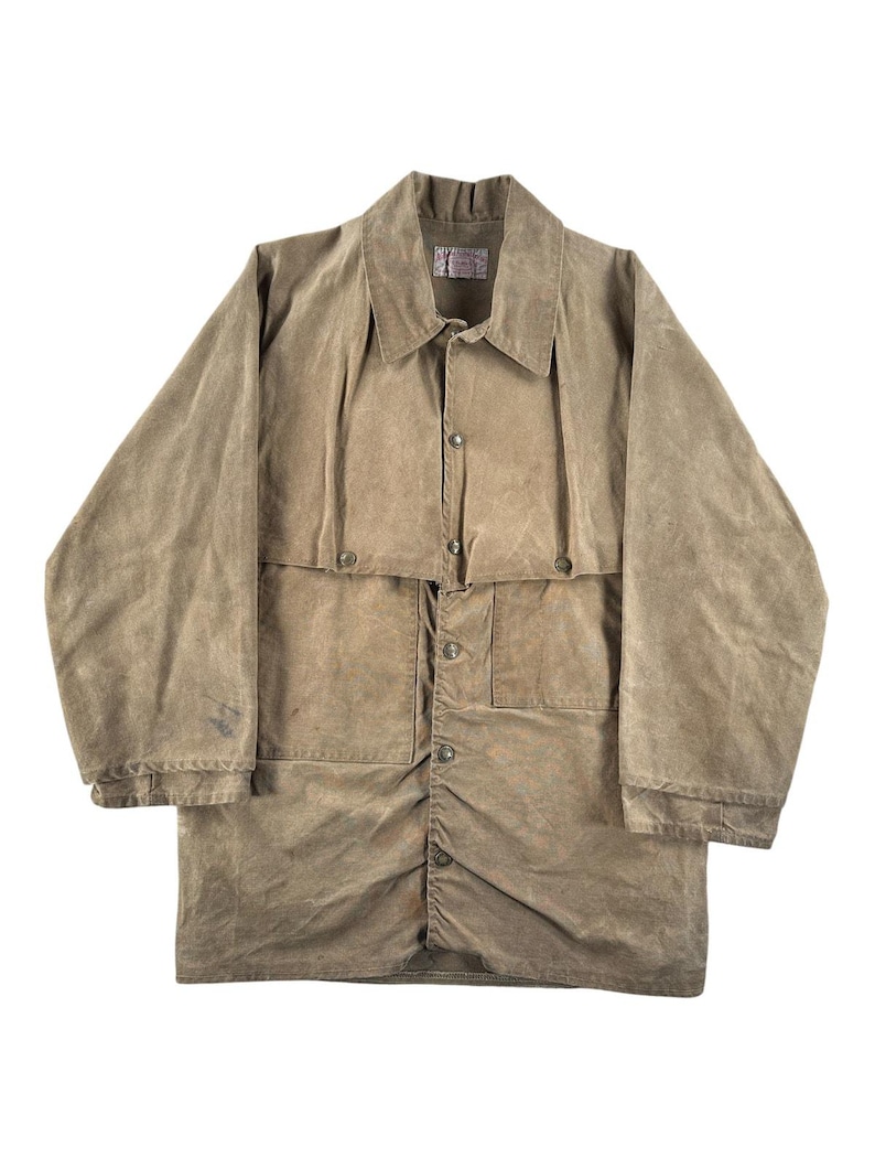 Vintage Filson Tin Cloth Jacket SZ M image 1