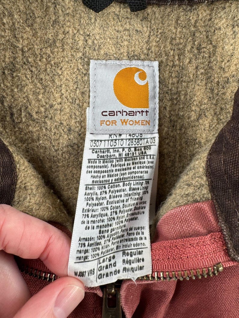 Carhartt Women's Detroit Jacket SZ L image 4