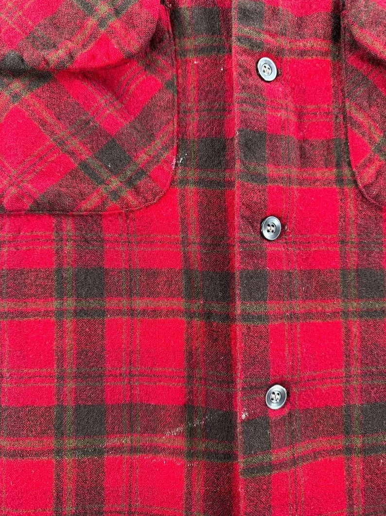 Vintage 50er/60er Jahre Pendleton Boardshirt Gr. S Bild 4