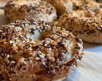 New York Style Everything Bagels, Made to Order
