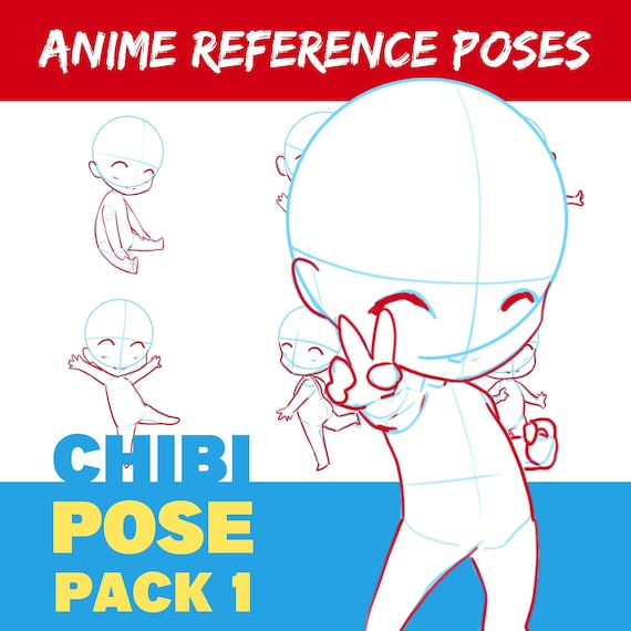 Chibi Body Stamp Love Edition: 24 Chibi Couple Base Poses