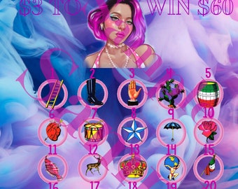 Loteria Board per uso digitale