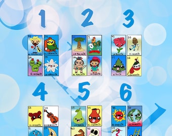 Simpatico tabellone Loteria per uso digitale