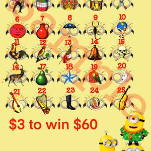 Loteria Board for Digital Use