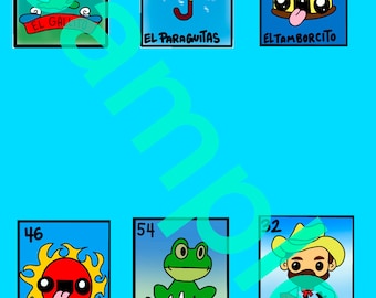 Carte Loteria animate 54 carte png