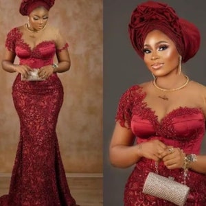 Asoebi Mermaid Lace -  UK