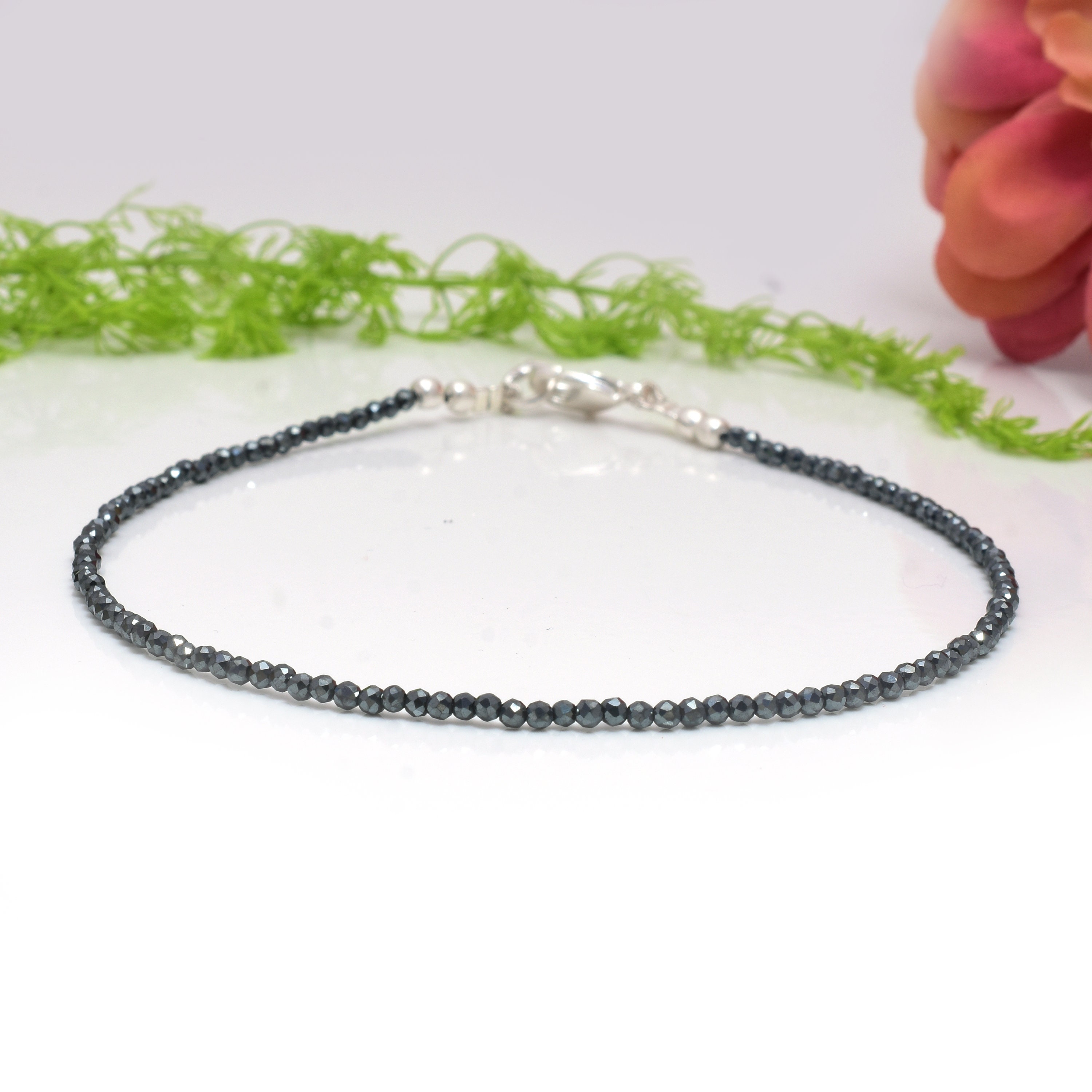 Cavigliera con Ematite - 14AL009 Cavigliera con Ematite - 14AL009