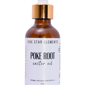 Poke Root Castor Oil