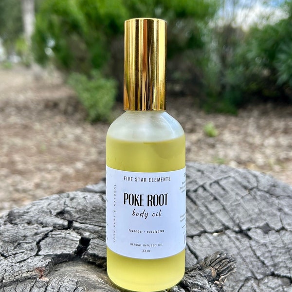 Poke Root Body Oil